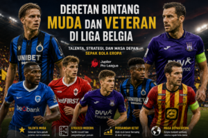 Deretan Bintang Muda dan Veteran di Liga Belgia : Talenta, Strategi, dan Masa Depan Sepak Bola Eropa