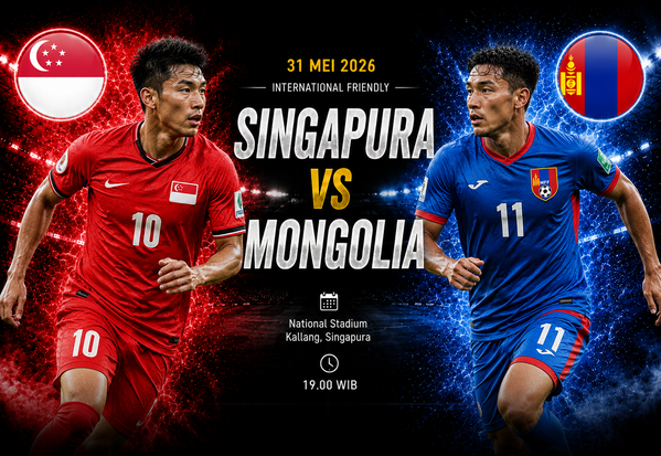 Prediksi Singapura vs Mongolia - Duel Friendly Match