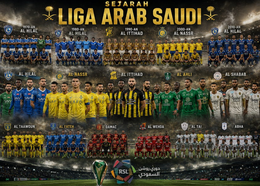 Sejarah Liga Arab Saudi yang Kini Menjadi Sorotan Dunia Sepak Bola