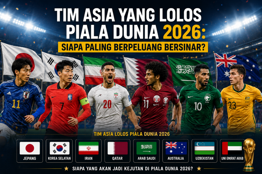 Tim Asia yang Lolos Piala Dunia 2026: Siapa Paling Berpeluang Bersinar?