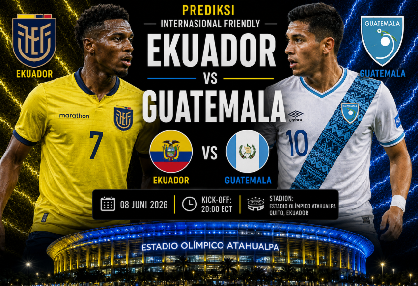 prediksi Ekuador vs Guatemala